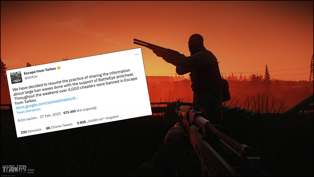 Escape From Tarkov Cheater Namen hacker