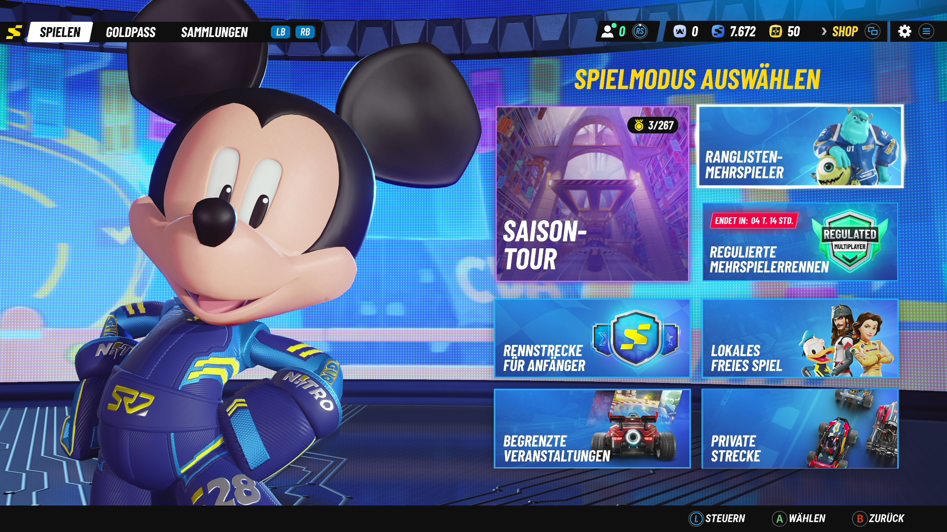 Disney Speedstorm Mickey Mouse